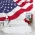 American Flag Bedroom Wall Mural