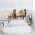 Winter Horses Wall Mural Bedroom