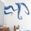 Blue Tentacles Printed Wall Decal