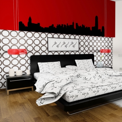 Hong Kong wall decal