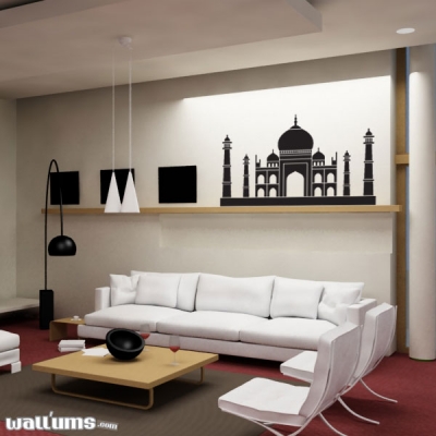 Taj Mahal wall decal