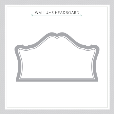 Headboard Wall Decal Sticker