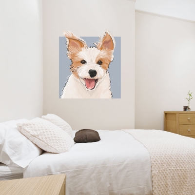 Jack Russell Terrier Dog Wall Decal