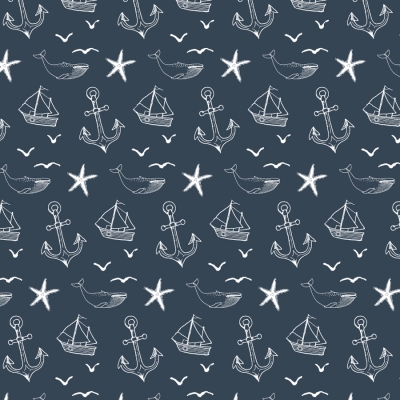 Nautical Seas Removable Wallpaper Tile