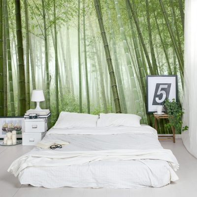 Bamboo Grove Bedroom Wall Mural