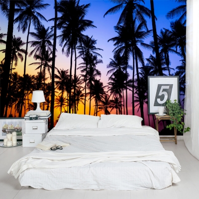 Tropical Trees Wall Mural