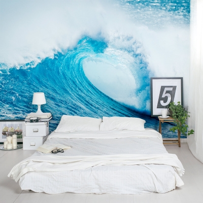 Wave Crash Wall Mural