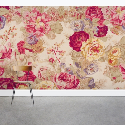 Fleur De Jour Wall Mural