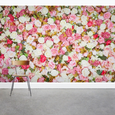 Rose Abundance Wall Mural