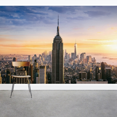 New York Cityscape Wall Mural