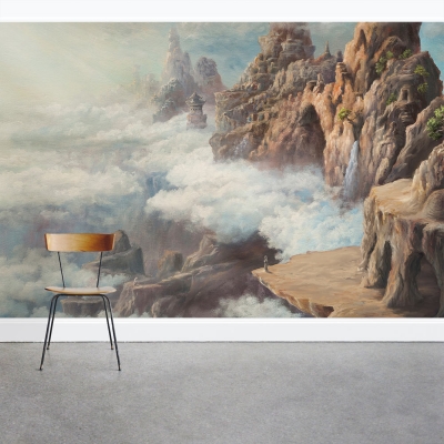 A Far Away Land Wall Mural