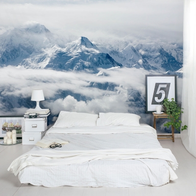 Mountain Peaks Wall Mural