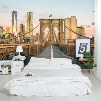 Manhattan Sunrise Wall Mural