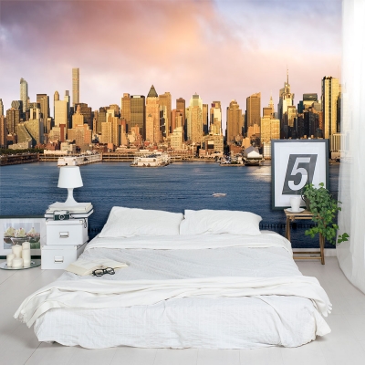 New York Bay Wall Mural