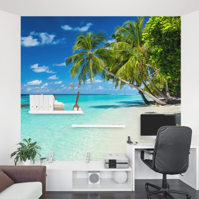 Island Paradise Wall Mural