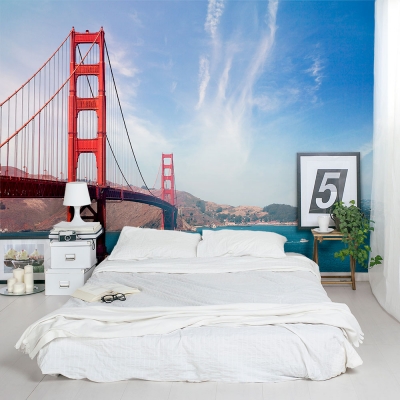 Golden Gate Bridge Wall Mural