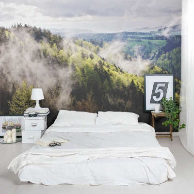 Mist Forest Wall Mural