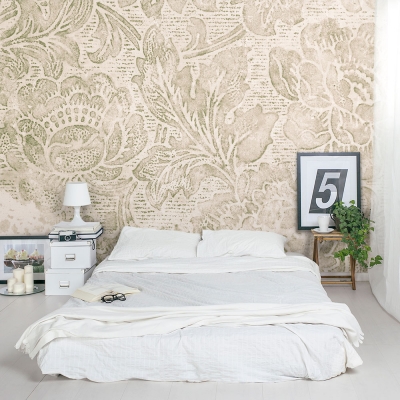 Classic Floral Pattern Wall Mural