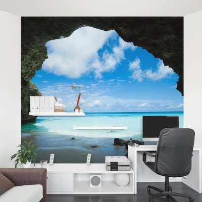 Cave Shore Wall Mural