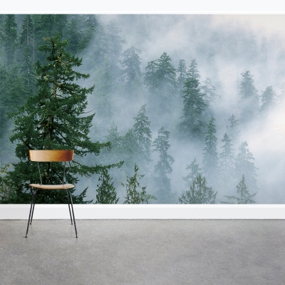 Evergreen Forest Mural