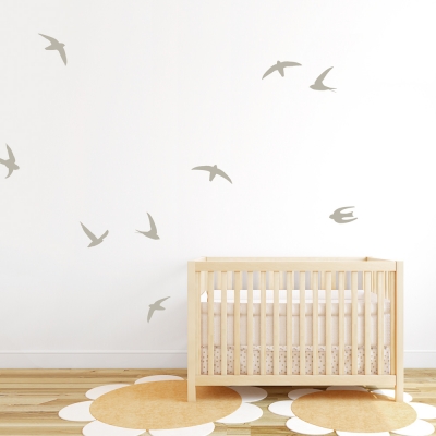 Swift Birds Wall Decal