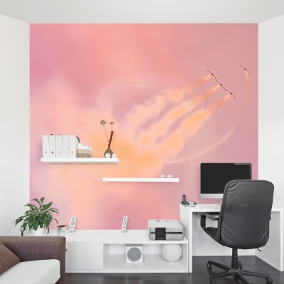 Airborne Wall Mural