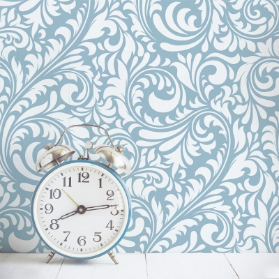 Baroque Swirl Removable Wallpaper Colors