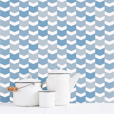 Chevron Scales Wallpaper Colors