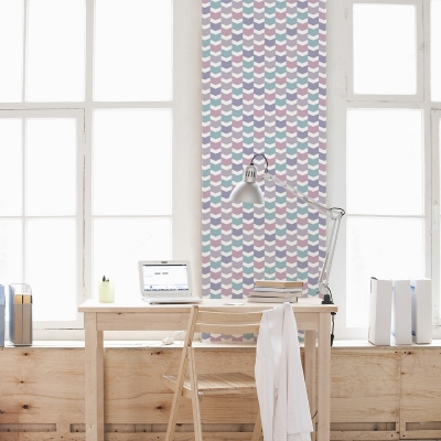 Chevron Scales Removable Wallpaper Tile