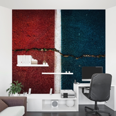 Fault Lines Wall Mural