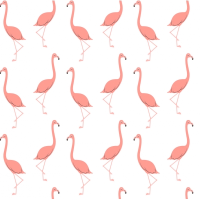 Flamingo Removable Wallpaper Tiles