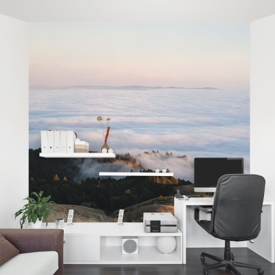 Rolling Clouds Wall Mural