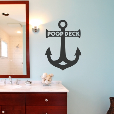 Bathroom Icon Wall Decal