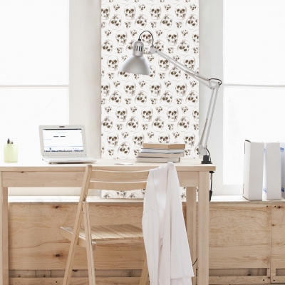 skull Removable Wallpaper Tiles