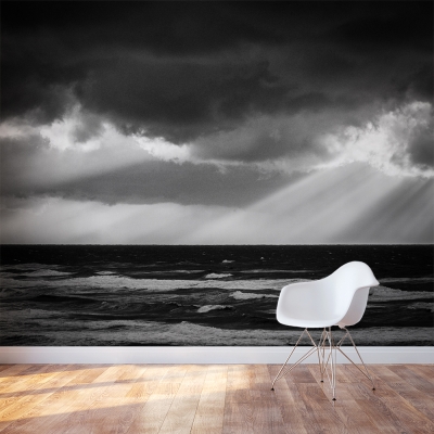 Storm over the Mediterranean (1) Wall Mural
