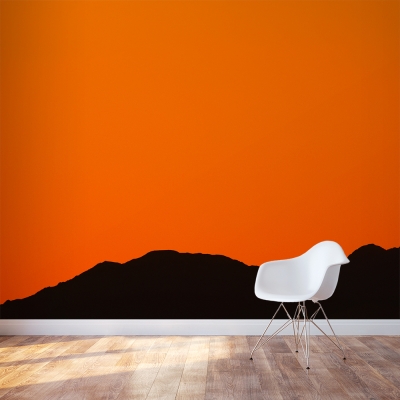 Sunset over the Mountains of Eilat I Wall Mural