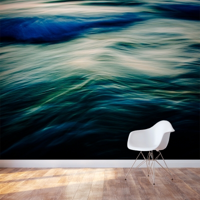 The Uniqueness of Waves Wall Mural