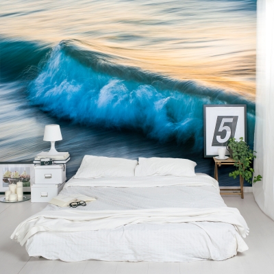 The Uniqueness of Waves Wall Mural