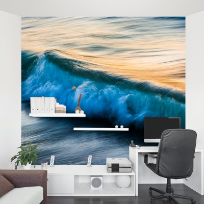 The Uniqueness of Waves Wall Mural