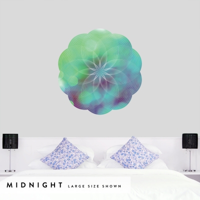 Radial Blur Printed Wall Decal