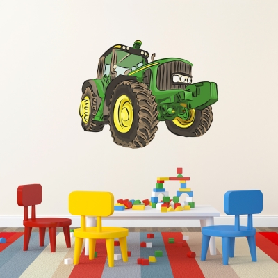 Tractor Wall Print Decal
