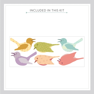 Cutesy Birds Decal Kit