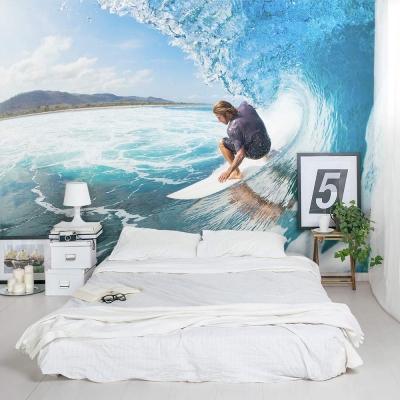 Big Surf wall mural