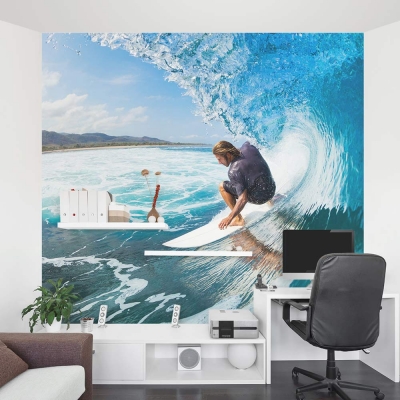 Big Surf wall mural