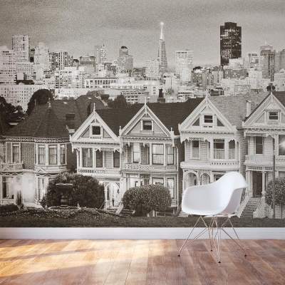 Alamo Square - San Francisco Wall Mural