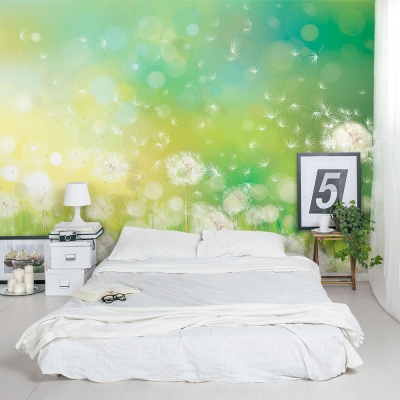 Dandelion Dream Wall Mural