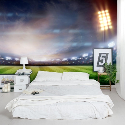 Stadium Lights Wall Mural