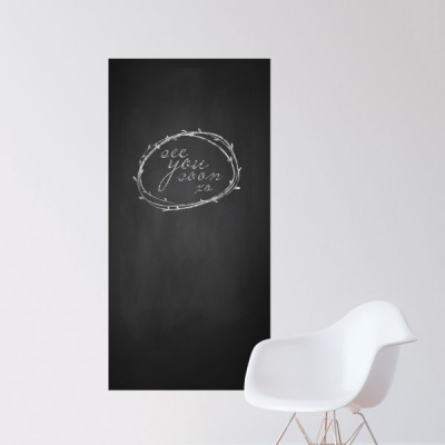 Chalkboard Wall Decal 24 x 48 Sheet