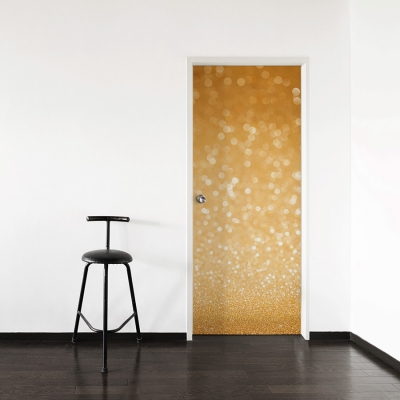 Gold Glitter Door Mural