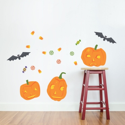 Halloween Fun Printed Wall Decal